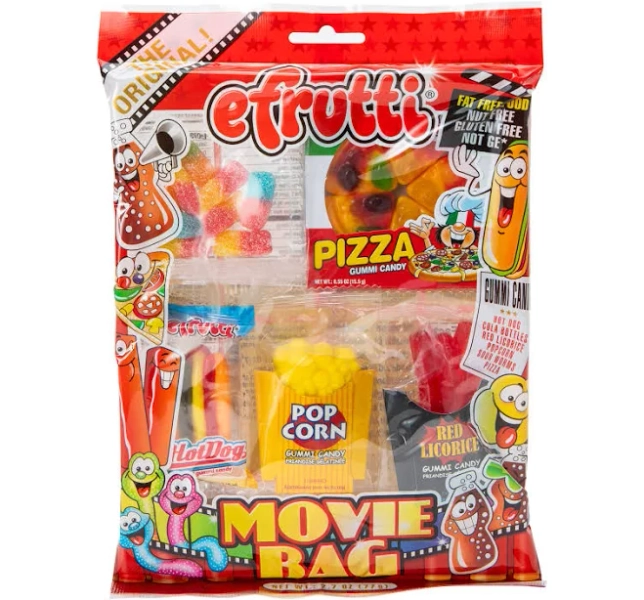 E. Frutti Gummi Movie Bags