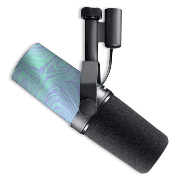 Lavender Damascus Shure SM7B Microphone Skin