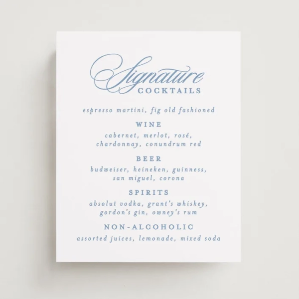 Aristocratic Bar Signs by Creo Study