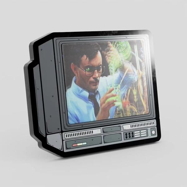 2.5" Lenticular Reanimator CRTV Enamel Pin