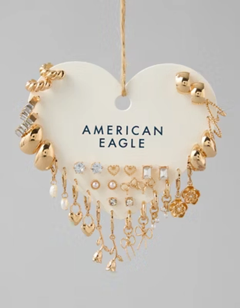 AEO Rosette Earrings 18-Pack