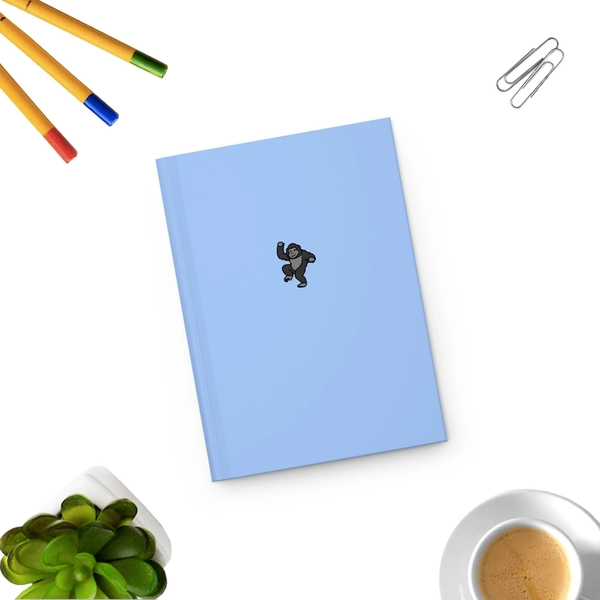 Gorilla Spiral Notebook Journal, Gorilla Journal Gift, Gift Gorilla Lover Notebook, Gorilla Icon Notebook Journal, Cute Gorilla Gift Journal