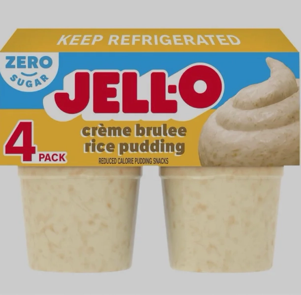 Zero Sugar Jello Rice Pudding 