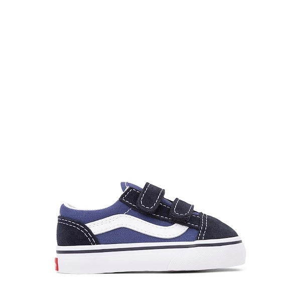 Vans Old Skool V Skate Shoe - Baby / Toddler - Blue / Navy
