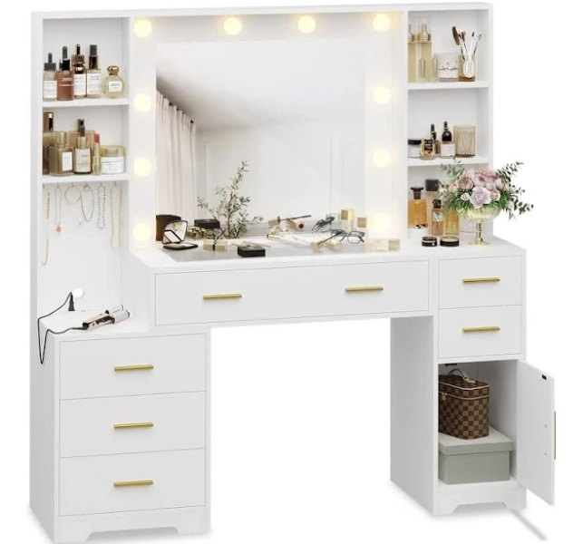 Sikaic Makeup Vanity Desk