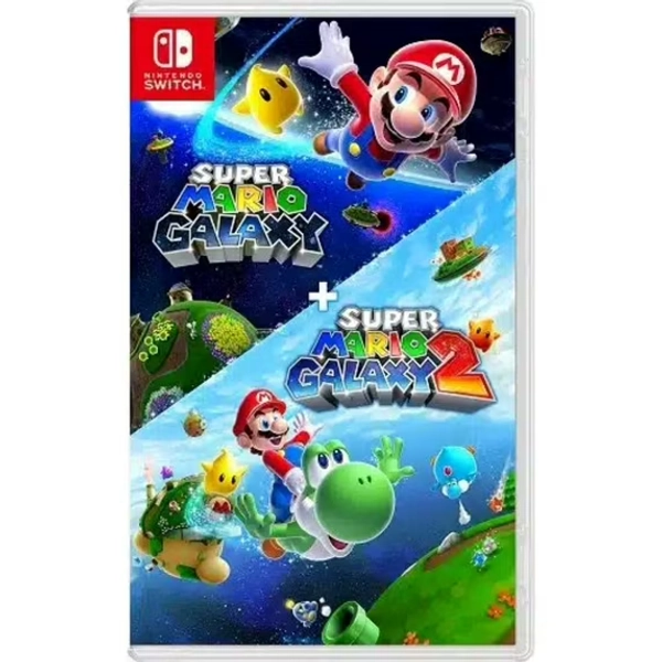 Super Mario Galaxy + Super Mario Galaxy 2 - Nintendo Switch (Region Free Version)