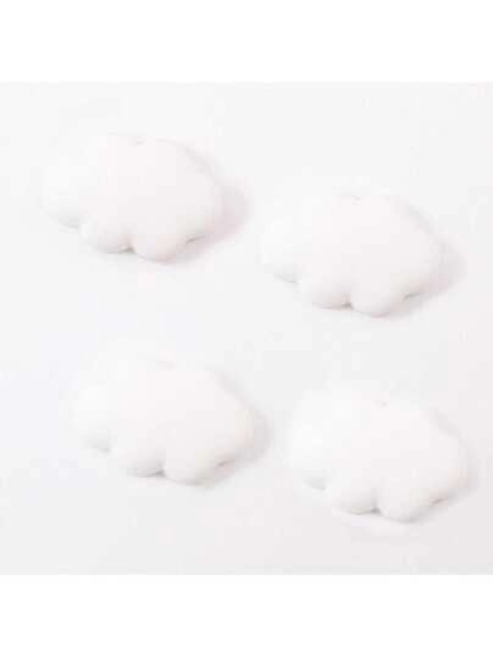 1pc ABS Fridge Magnet, Modern Cloud Shaped Refrigerator Sticker For Home