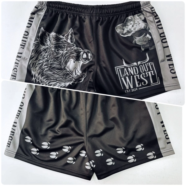 Boar Real Footy Shorts | Land Out West
