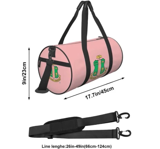 Alpha Kappa Alpha Large Duffle Bag