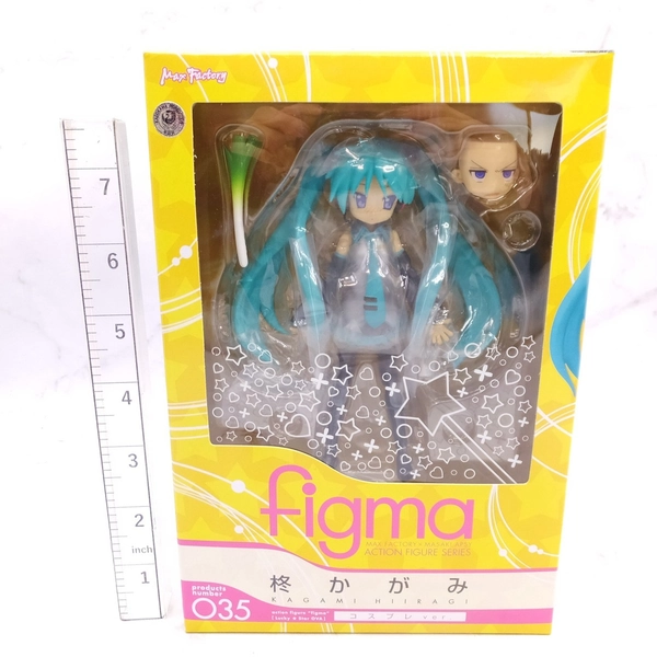 #P6903 Japan Anime Figma Action Figure Lucky Star x Vocaloid Hatsune Miku