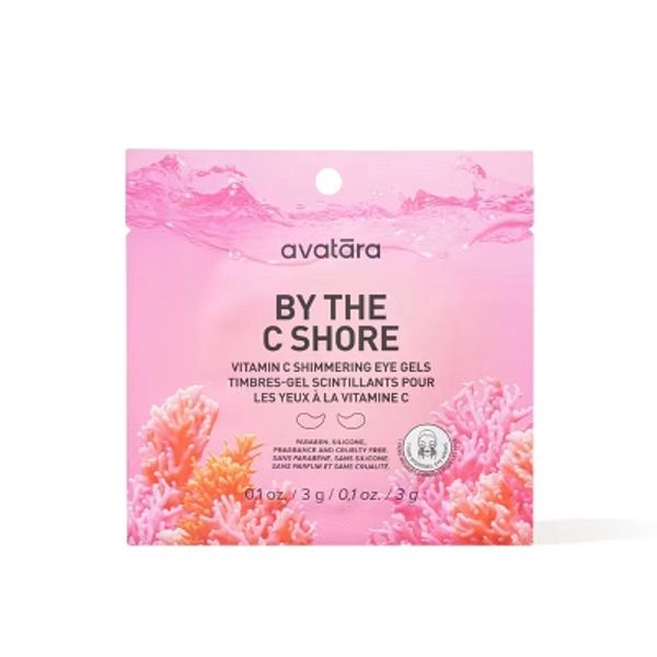 Avatara By the C Shore Sparkling Hydrogel Eye Masks - 0.21oz
