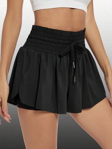 Blaosn Flowy Athletic Shorts For Women High Waisted Gym Yoga Workout Running Sweat Shorts Golf Tennis Skirt Skort Preppy Shorts Cute Clothes Summer