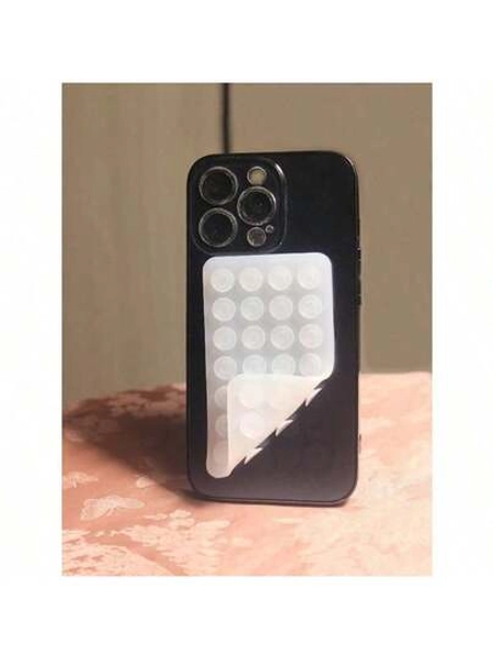 1Pc Silicone Suction Silicone Suction Cups Square Phone Case Back Silicone Suction Cups 28pcs Large Suction Silicone Cell Phone Suction Cups Silicone Suction Phone Case Card Holder Card Holder Wallet Business Card Holder Credit Card Holder Card Holder Women For Women For Men Compatible With IPhone, Android Phone, Gift For Birthday, Family, Friends Phone Holder, Phone Stand, Phone Accessories