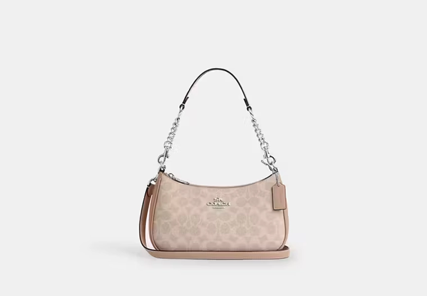 Teri Shoulder Bag In Signature Canvas