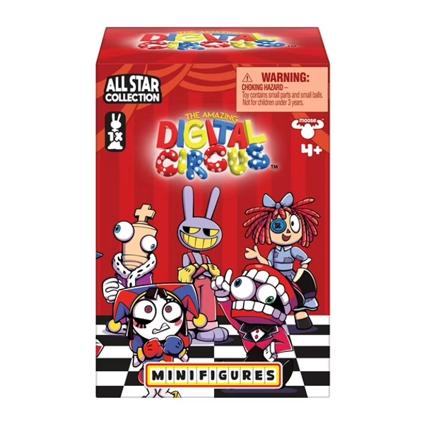 Amazing Digital Circus 2" Mini Figures All Star Collection, 10 to Collect, Styles Vary, Ages 4+