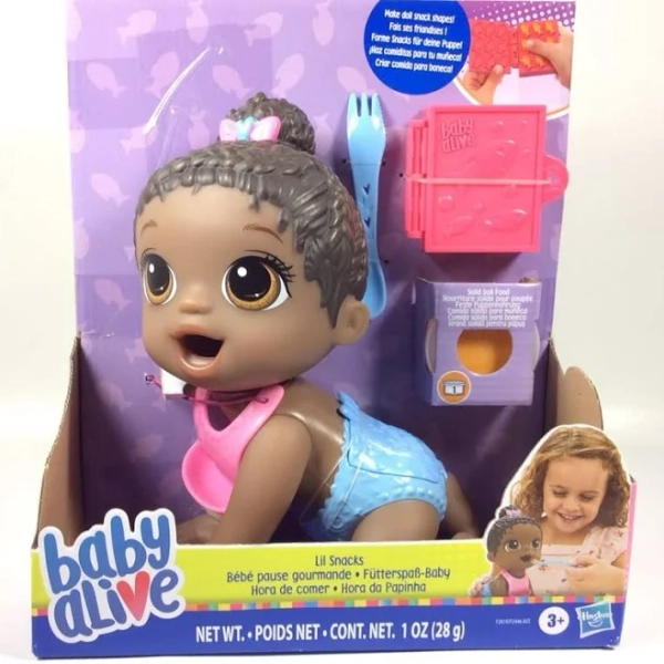 Baby Alive Doll Lil' Snacks African American NEW - New Toys & Collectibles | Size: s