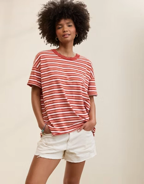 Aerie Oversized Crew Boyfriend T-Shirt