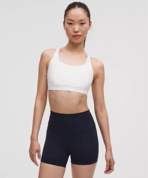lululemon Energy Bra *Medium Support, B–D Cups - Black - 12