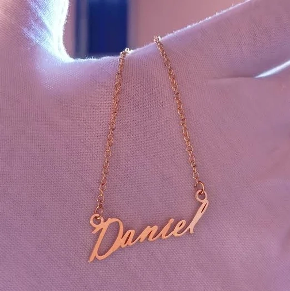 18K Gold Plated Personalized Name Necklace