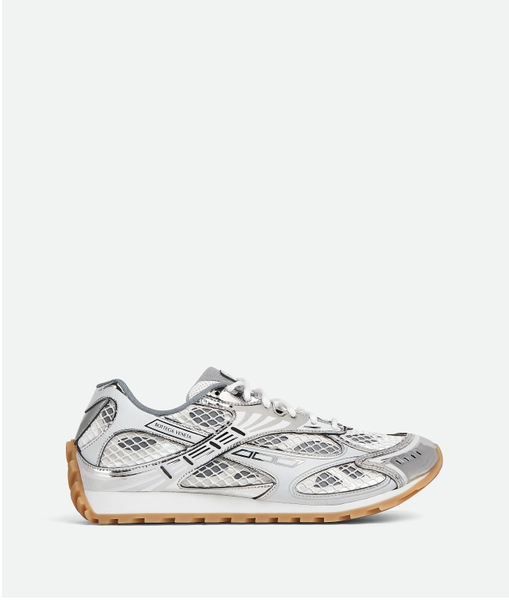 Men's Orbit Sneaker in Silver / White / Optic white rubber