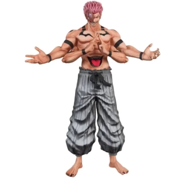 Jujutsu Kaisen Ryomen Sukuna Figure -King of Curses Sukuna Four Arms Figure Collectible Limited
