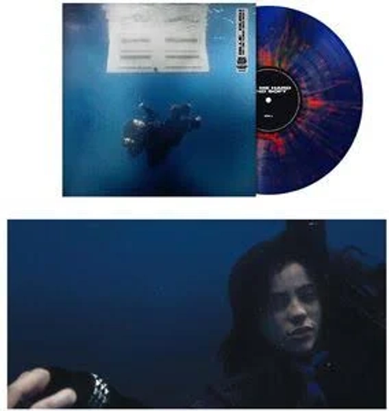 Billie Eilish 'Hit Me Hard and Soft' LP (Anniversary Edition, Blue/Orange Splatter Vinyl)