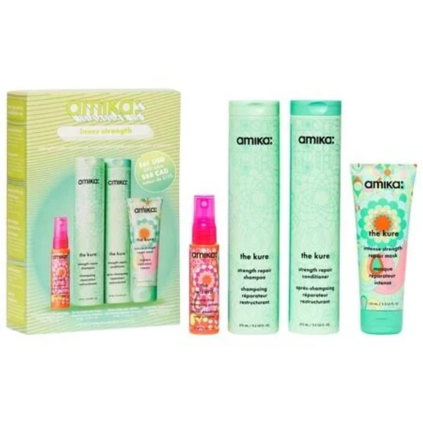Amika Inner Strength Repair Routine Hair Gift Set
