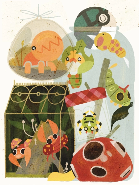 Bug Collector Print