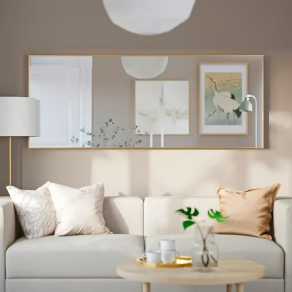 HOVET Espelho - dourado 78x196 cm
