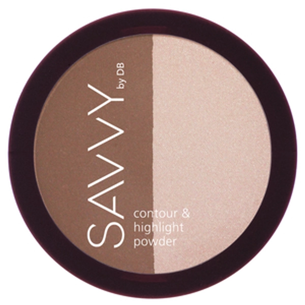 SAVVY by DB Contour & Highlight Powder 8.9g