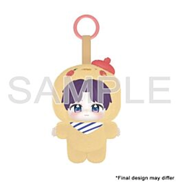 Fanmade Works Love and Deepspace Labubu Inspired Latutu Plush Mascot Strap Rafayel