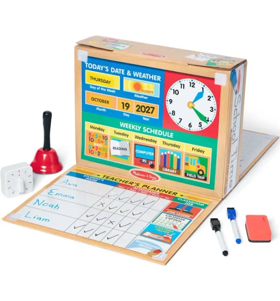 Melissa & Doug School Time! Classroom Play Set