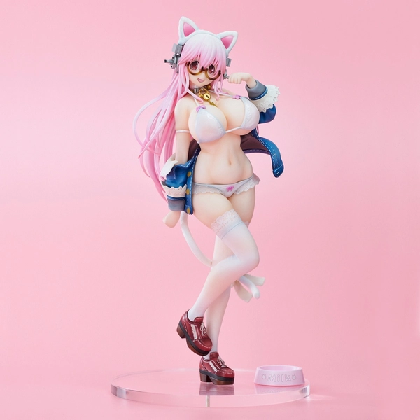 Super Sonico: White Cat Ver. Non-Scale Figure (Re-run)