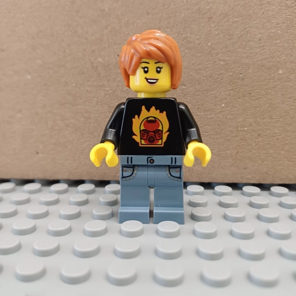 Lego Ninjago Blazey Hyper Speed (Racer Seven) Minifigure njo0829 From Set 71799