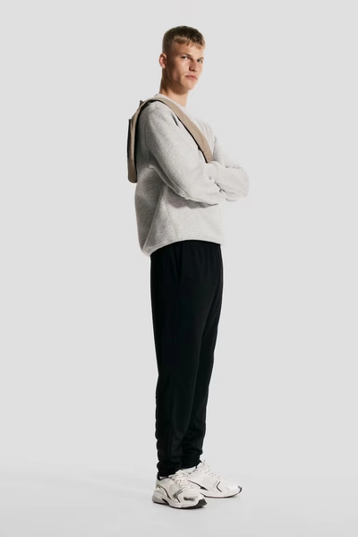 Slim-Fit Sports Joggers with DryMove™ - Black