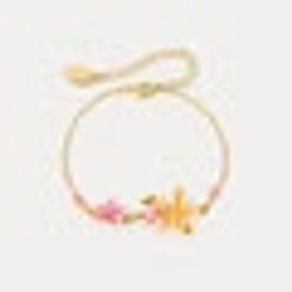 Selenichast Enamel Garden Flower Thin Bracelet for Women - Nature Jewelry Anniversary Gift