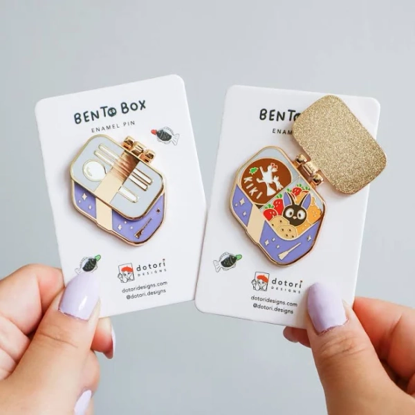 Kiki's Delivery Service Bento Box Enamel Pin