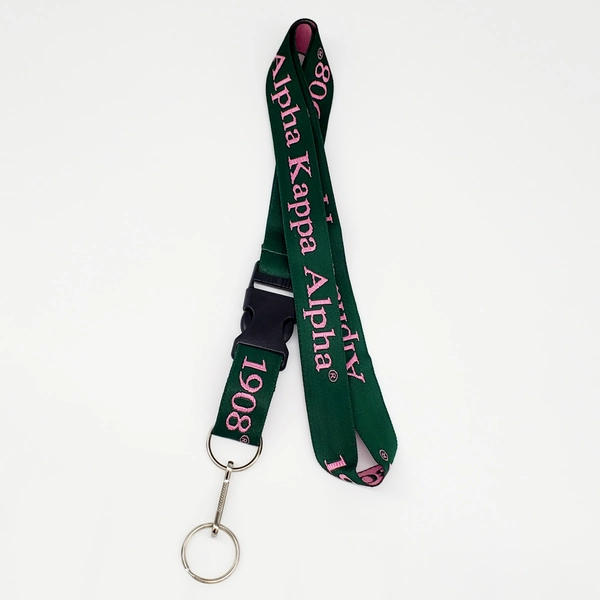 Alpha Kappa Alpha Lanyard - Green-AKAlany