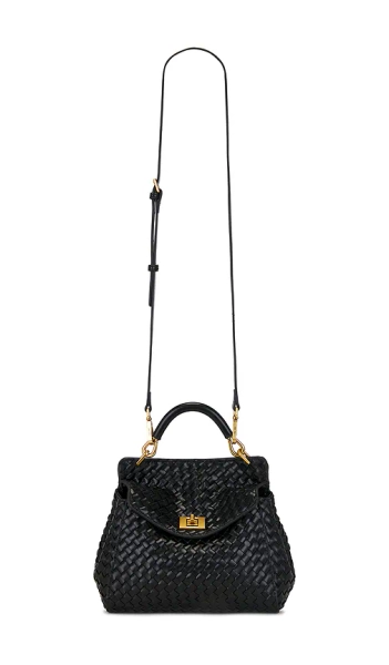 Lucia Classic Top Handle Woven Bag