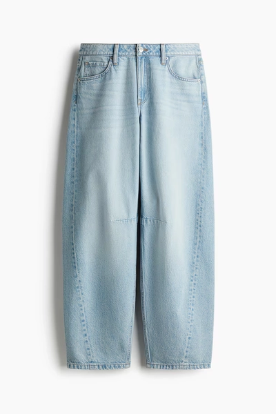 Barrel Regular Jeans - Light denim blue