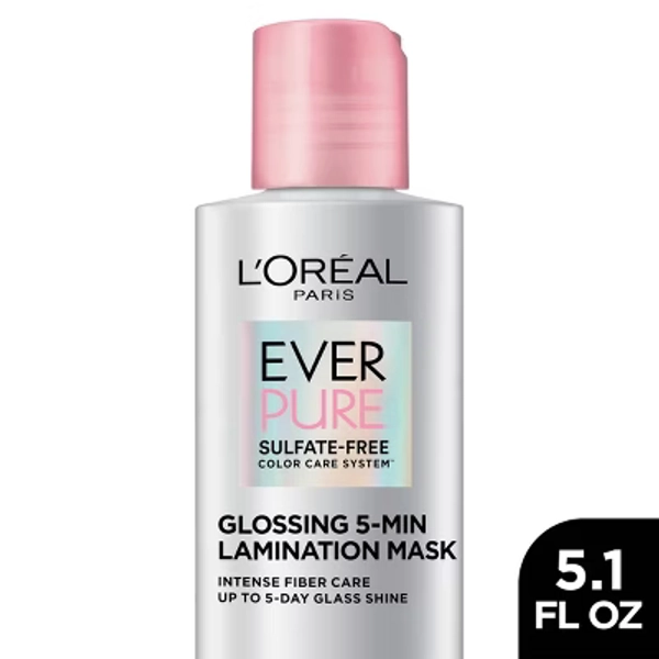 L'Oreal Paris EverPure Sulfate Free Hair Gloss Glossing Lamination Mask - 5.1 fl oz