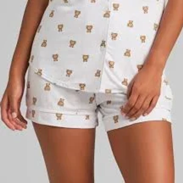 Women's Comfrt Luna Lounge Short Sleeve Short PJ Set