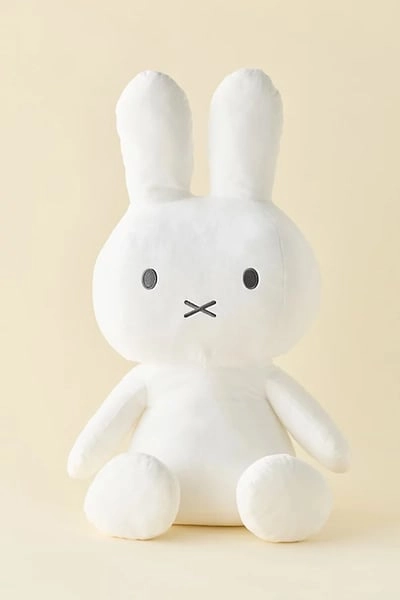 Miffy Giant 24-Inch Plushie in White at Urban Outfitters