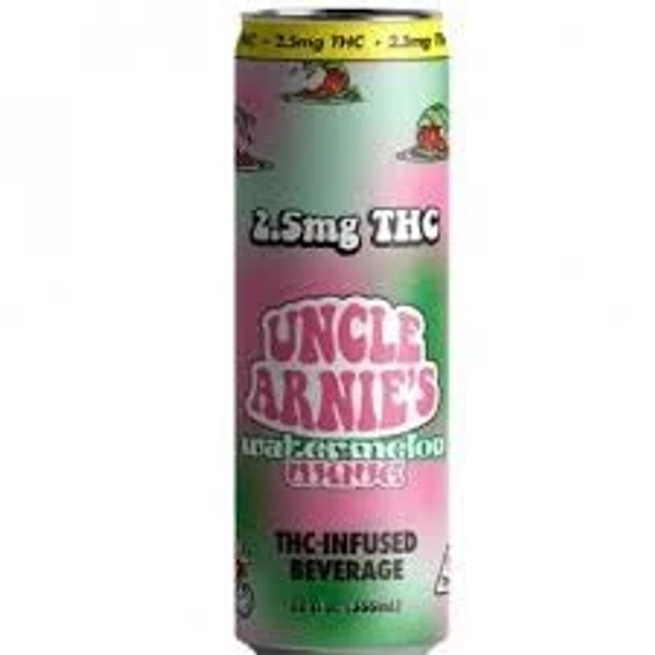 Uncle Arnie's - Watermelon Wave 2.5mg (4 pack 12oz cans)