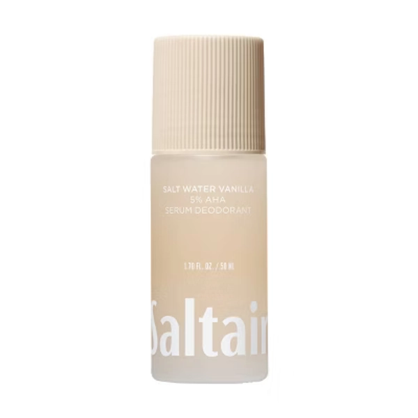 Saltair 5% AHA Serum Roll-On Deodorant - Salt Water Vanilla - 1.7floz