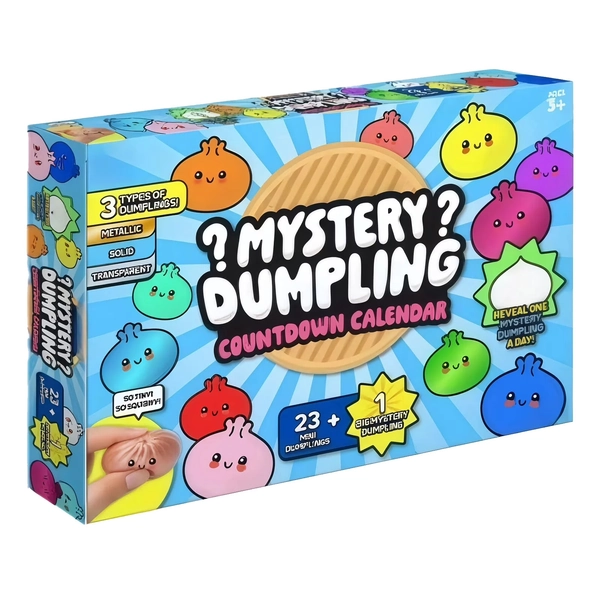 2026 Mystery Dumpling Squeeze Countdown Blind Box, 24 Pack Random Squishy Toys, Ideal Gift for Kids Adults, Stress Relief Advent Calendar - Walmart.com