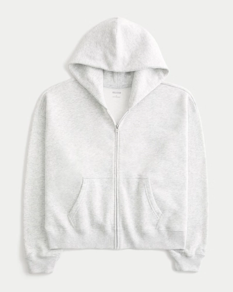 Oversized Zip-Up Hoodie