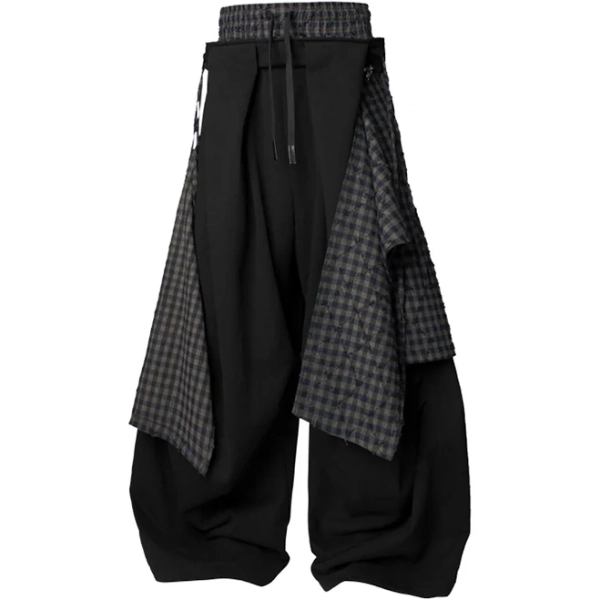 Relabel Oversized Sweatpants with Detachable Back Flap