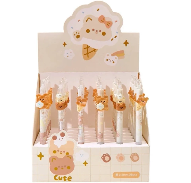 Sweet Bear Mechanical Pencils for Adorable Precision 2pcs random