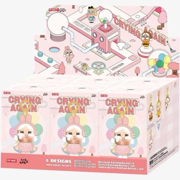 CRYBABY Crying Again Series Vinyl Face Plush Blind Box